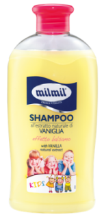 Mil MIl Vaniglia-Детски шампоан с натурален екстракт от Ванилия 500мл.