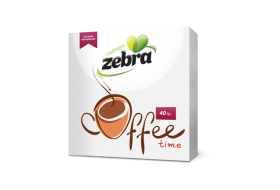 Zebra Coffee 40 бр 28*28 см